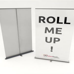Retractable/ Pull Up Banner Stand (Narrow Base)