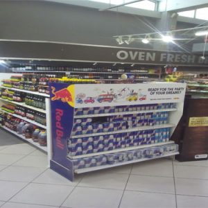 Gondola Shelf Branding / Cladding