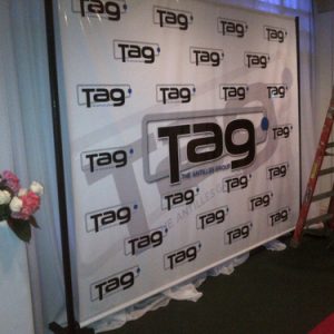 Banner Backdrop with heavy Duty Stand (Outdoor)